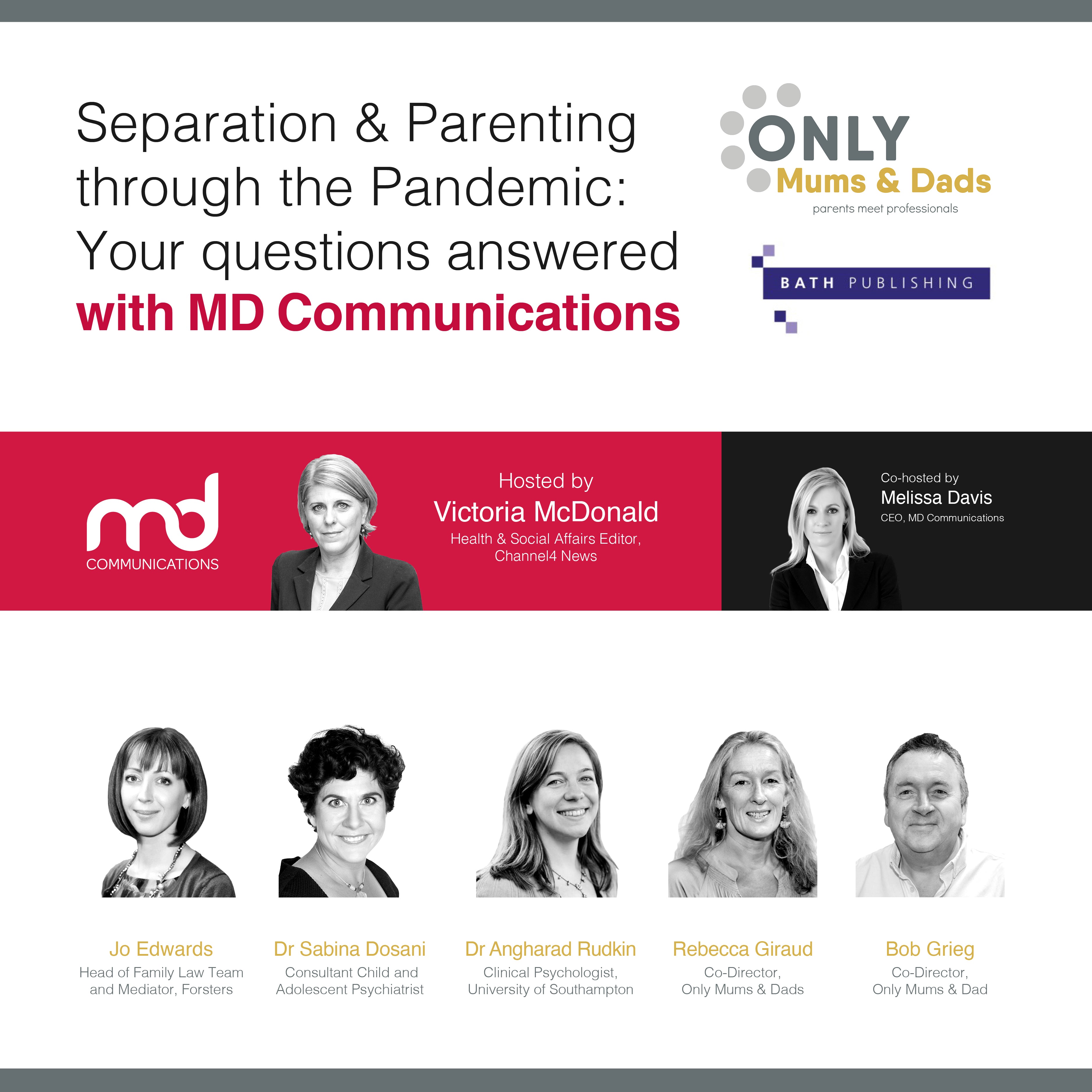 WATCH AGAIN: Separation & Parenting through the Pandemic: Your Questions Answered