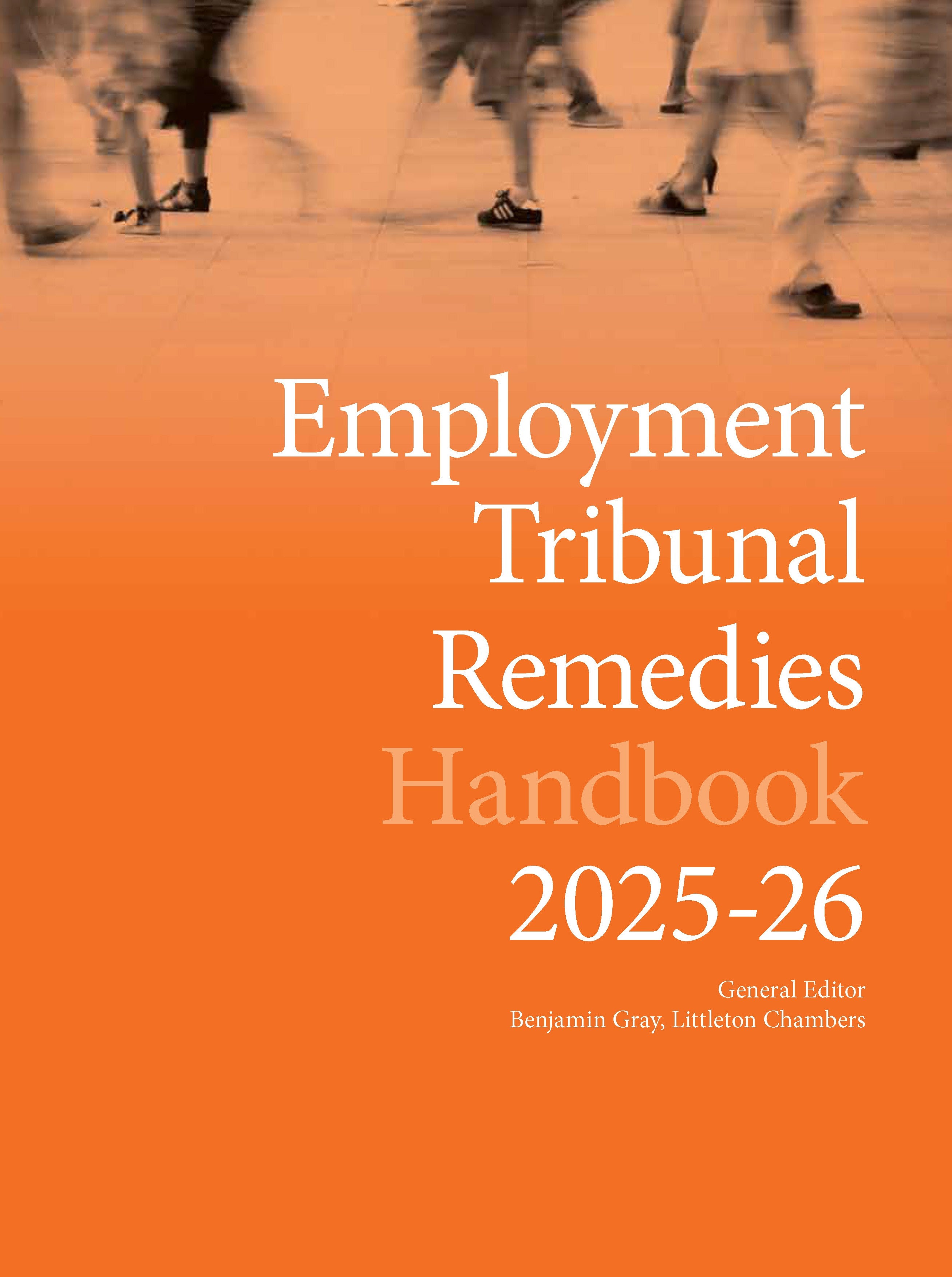 Employment Tribunal Remedies Handbook 2025-26 (print + digital)