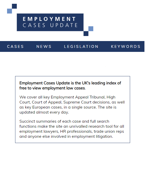 Employment Cases Update