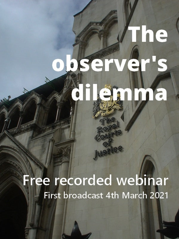 The observer’s dilemma: does negotiating access with power and parties compromise independence?