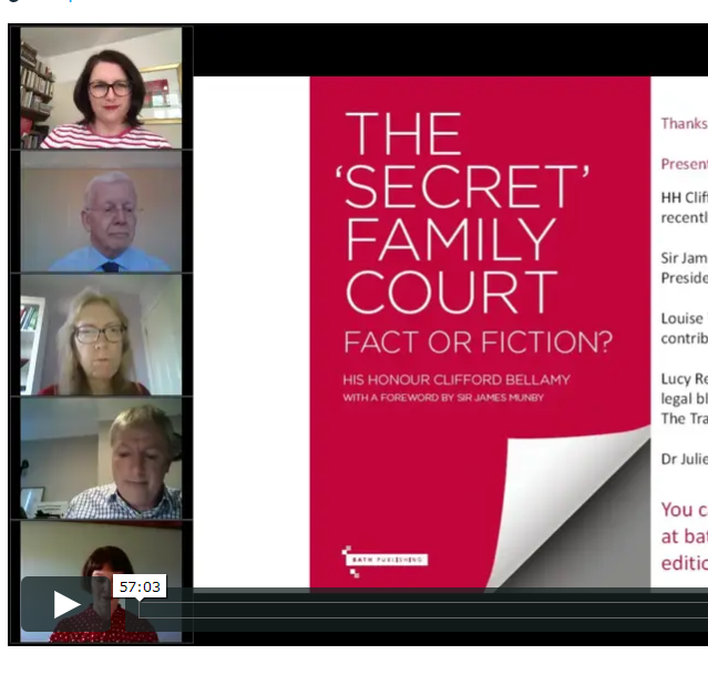 The Secret Family Court: Fact or Fiction? Watch the launch webinar