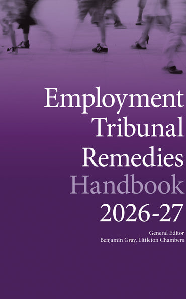 Employment Tribunal Remedies Handbook 2026-27