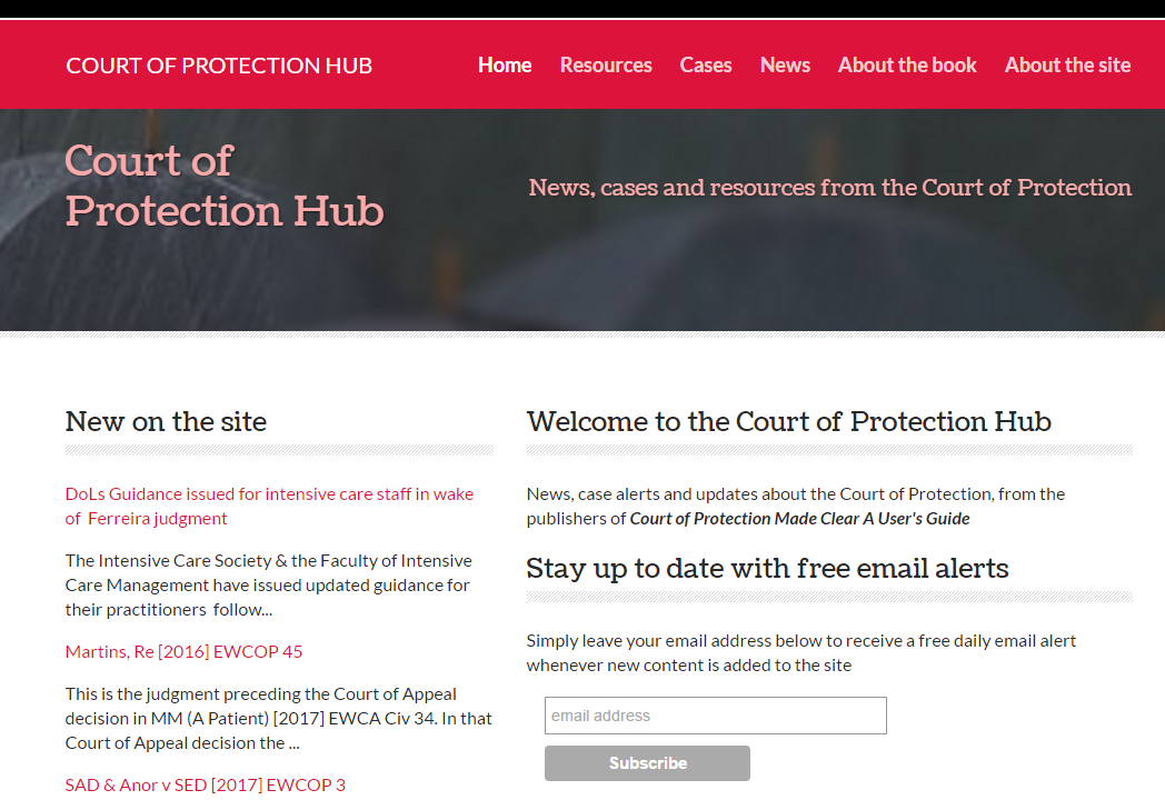 Court of Protection Hub